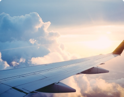 Image taken from plane window